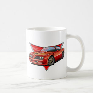 Taza De Café 77-78 Firebird rojo TA