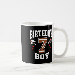 Taza De Café 7.º Aniversario Camisa De Fútbol - Niño De 7 Años