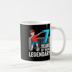 Taza De Café 7 Años De Ser Un Chico De Fútbol Legendariamente G