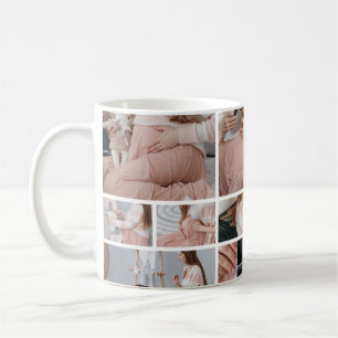 Taza De Café 7 Galletas de Navidad con Foto para 2 Embarazo