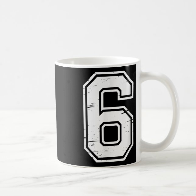 Taza De Café 7 Number 67 Six Seven Meme  (Derecha)
