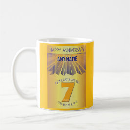 Taza De Café 7 Year Sober Anniversary | Golden Ray 12 Step