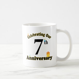 Taza De Café 7mo Aniversario