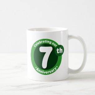 Taza De Café 7mo Aniversario