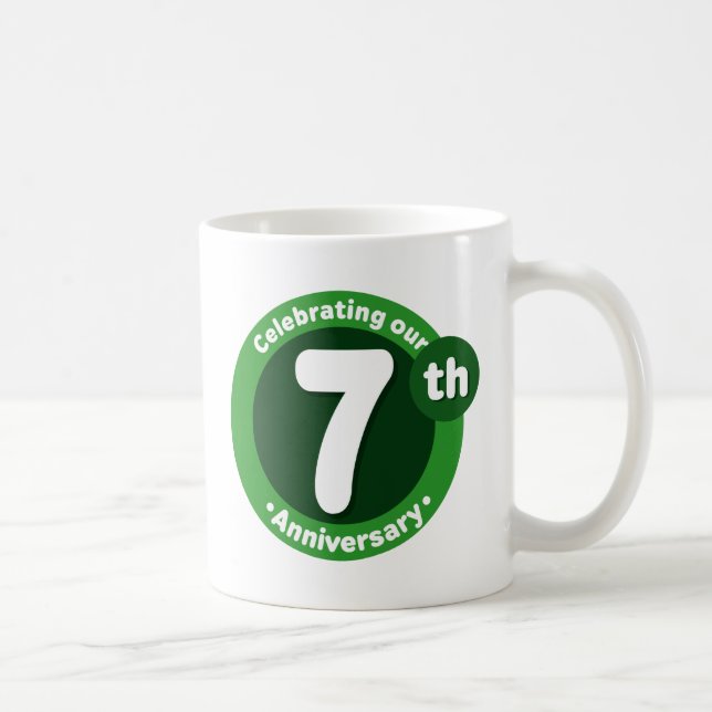 Taza De Café 7mo Aniversario (Derecha)