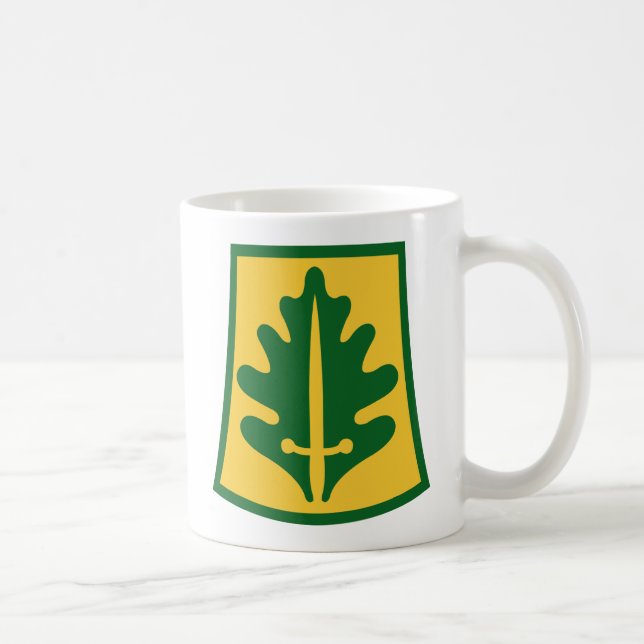Taza De Café 800o Brigada de la policía militar (Derecha)