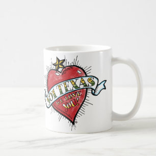 Taza De Café ¡801 Tejas, le amamos!