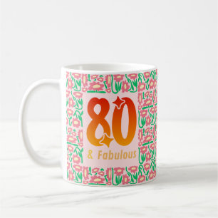 Taza De Café 80.ª y fabulosa