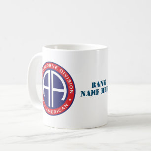 Taza De Café 82ª División Aérea Todos los Parches Americanos