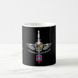 Taza De Café 82.ª División Aérea de Combate a Veteranos Increíb