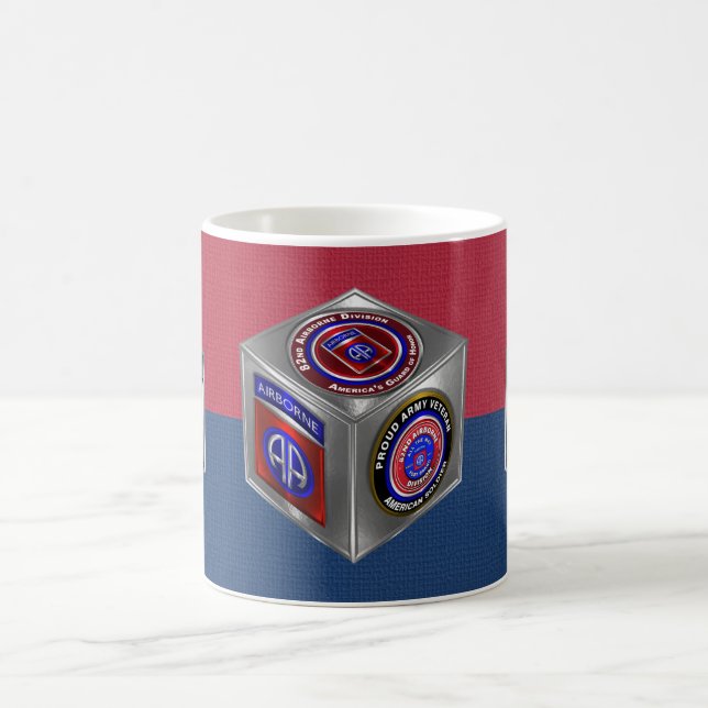 Taza De Café 82.º cubo de acero de la división aérea (Centro)