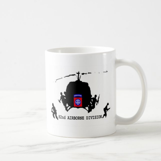 Taza De Café 82.o DIVISIÓN AEROTRANSPORTADA (Derecha)
