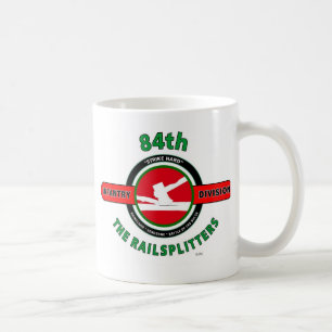 Taza De Café 84.o DIVISIÓN de INFANTERÍA "Los RAILSPLITTERS "