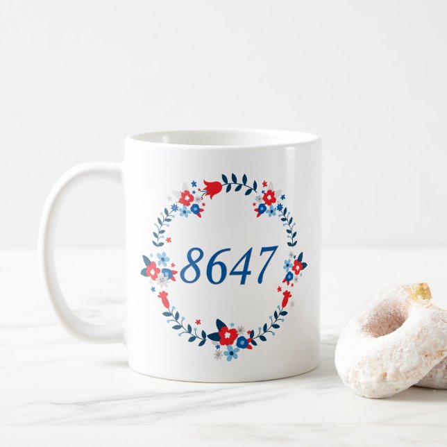 TAZA DE CAFÉ 8647 (Con donut)