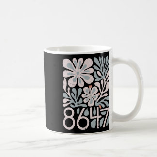 Taza De Café 8647 Resistir Sutil Floral Foxtrot Delta Tango Pro