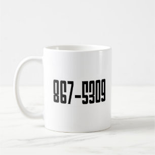 TAZA DE CAFÉ 867-5309