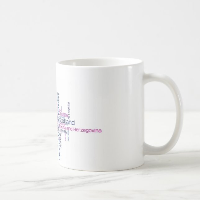 Taza De Café 86 países (Derecha)