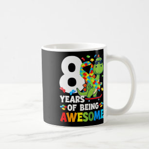 Taza De Café 8.ª fiesta de cumpleaños del autismo Autista de oc