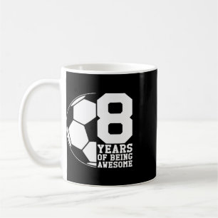 Taza De Café 8 Años De Ser Un Increíble Amante Del Fútbol Entus