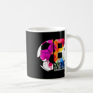 Taza De Café 8 Años Siendo Increíble Fútbol 8 Cumpleaños _1