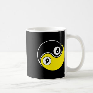 Taza De Café 8 Billetes de billar de billar de bolas de 9 bolas