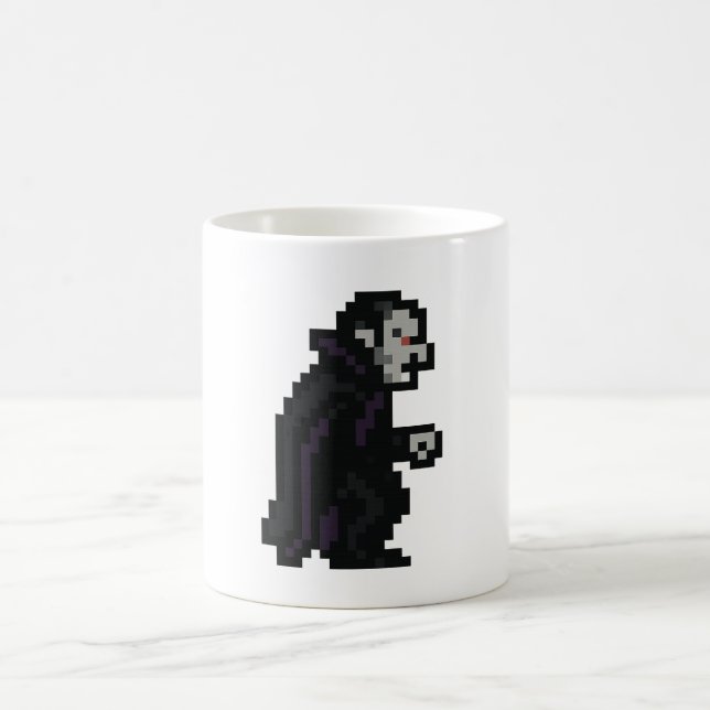 Taza De Café 8-bit Vampire (Centro)