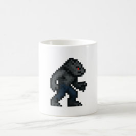 Taza De Café 8-bit Werewolf