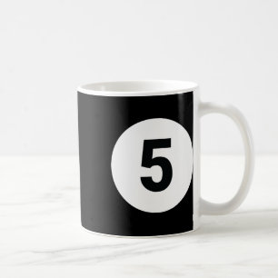 Taza De Café 8 Bolas de billar 5 Mamáes de grupos de multimilla