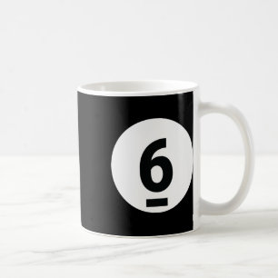 Taza De Café 8 Bolas de billar 6 Mamáes de grupos de billar dis