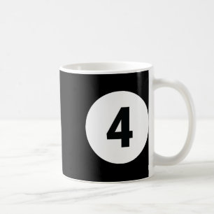 Taza De Café 8 Pool Ball 4 Billiards Costume Halloween Group Ma