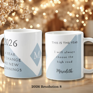 Taza De Café 8. Resolución de Año Nuevo para el Año del Cambio