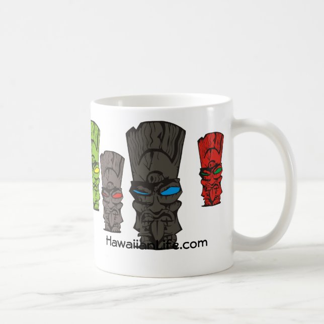 Taza De Café 8_Tiki_Mug, Hawaiianlife.com (Derecha)