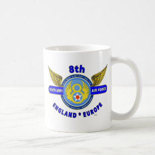 Taza De Café 8vo FUERZA AÉREA "CUERPO de AIRE del EJÉRCITO" WW