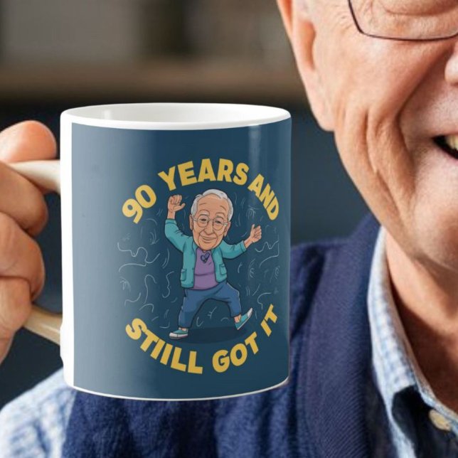 Taza De Café 90 años y aún lo tengo (Subido por el creador)