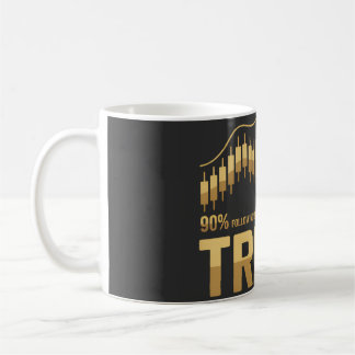 Taza De Café 90% Seguir Ruido 10% Seguir Tendencia - Mentalidad