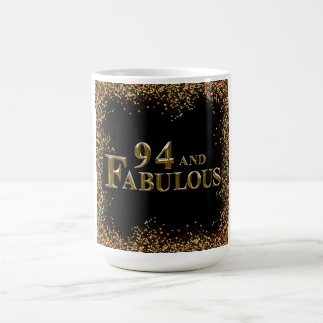 Taza De Café 94 cumpleaños (Centro)