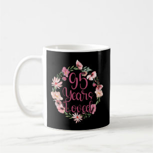 Taza De Café 95 Años Amados 95ª Abuela Fiesta Del Día