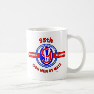 Taza De Café 95.o DIVISIÓN de INFANTERÍA "HOMBRES del HIERRO 