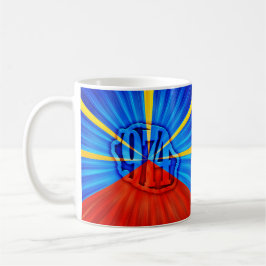 Taza De Café 974 Ile de la Réunion - Drapeau réunionnais