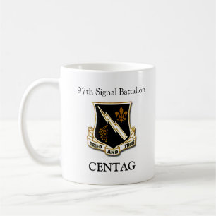 Taza De Café 97.o Bn de la señal. Veterano