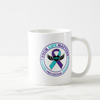 Taza De Café 988 Sensibilización sobre la prevención del suicid