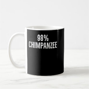 Taza De Café 98 Chimpanzee Dificultad a ciencia de evolución di
