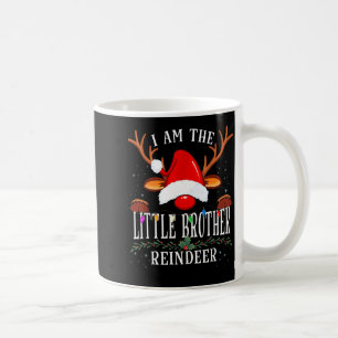 Taza De Café 99 Soy El Pequeño Hermano Reno Navidad Fami