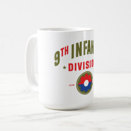 Taza De Café 9.ª División de Infantería "viejos confiables"