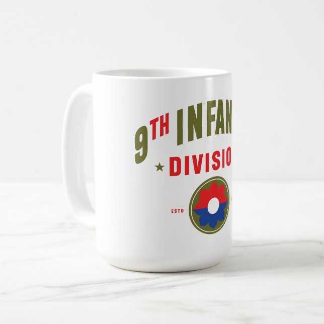 Taza De Café 9.ª División de Infantería "viejos confiables" (Anverso izquierdo)