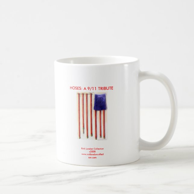 Taza De Café 9/11 Bandera Americana Bomba de café Mug (Derecha)