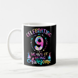 Taza De Café 9 Años De Ser Sorprendente 9 Años Noveno Cumpleaño