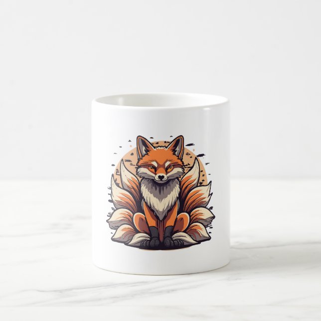 Taza De Café 9 Espiral de Fox con cola (Centro)