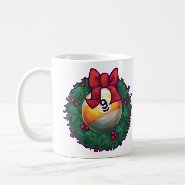 Taza De Café 9 Navidades de baloncesto (Izquierda)