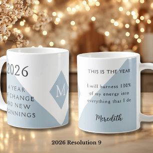 Taza De Café 9. Resolución de Año Nuevo para el Año del Cambio
